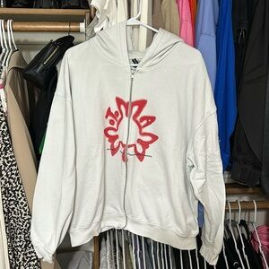Rosalia Merch H&M Divided Zip Up Hoodie